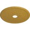 Ekena Millwork Grape Ceiling Medallion (Fits Canopies up to 3 5/8"), 22 5/8"OD x 3 5/8"ID x 5/8"P, Iridescent Gold CM22GRIGS - alternate 2